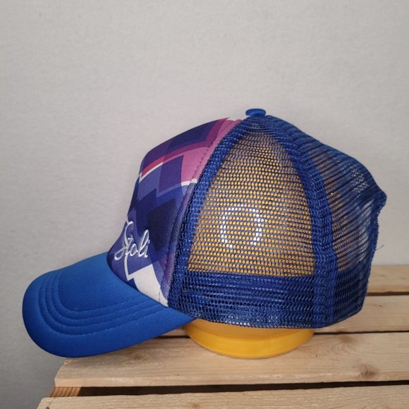 Stoli Trucker Hat Blue Mesh Snap Back - Picture 6 of 9